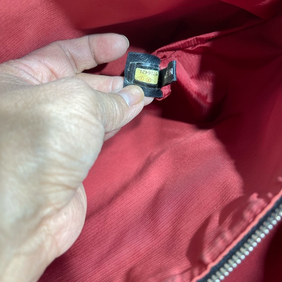 Chanel Travel Line in Black  and white nylon , with nylon dust bag. - Picture 15 of 16